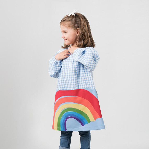 Long-sleeved closed child with elastic Gary's Antibacterial