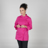 Damenkochjacke mit langen Ärmeln und Abnähern an Brust und Rücken GARY'S Catania