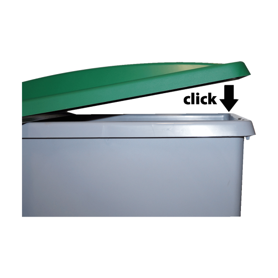 Contenitore Zeus 65 l aperto 585x290x670 mm