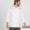 Long sleeve chef jacket with double velcro closure GARY'S