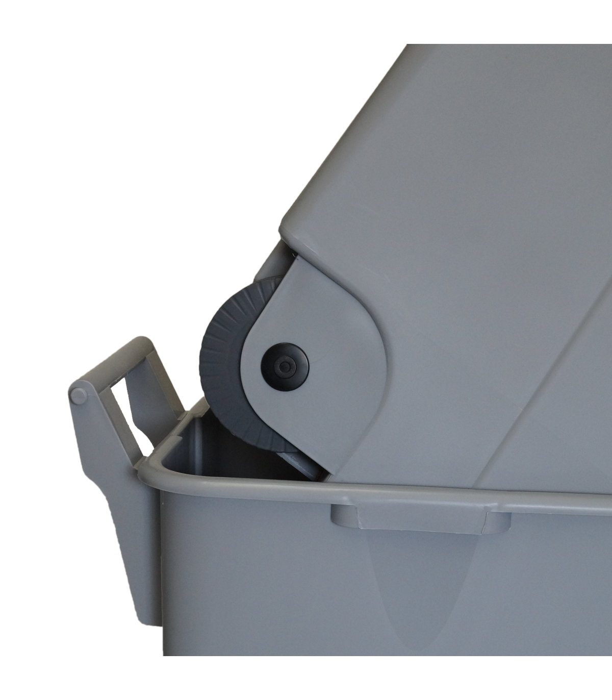 Conteneur de recyclage avec clip d'ouverture de 85 litres 23240 denox ...