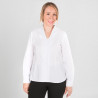 GARY'S women's long-sleeved shirt with funnel collar