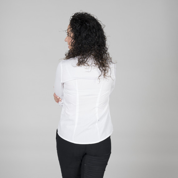 Classic shirt for women with rug to hide the Gary's buttons