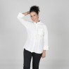 Women's shirt with 3/4 sleeves in elastic Poplin UNIFORMES GARY'S