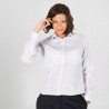 Camisa de manga longa modelo SLIM FIT em popelín com pontos UNIFORMES GARY'S Chiara