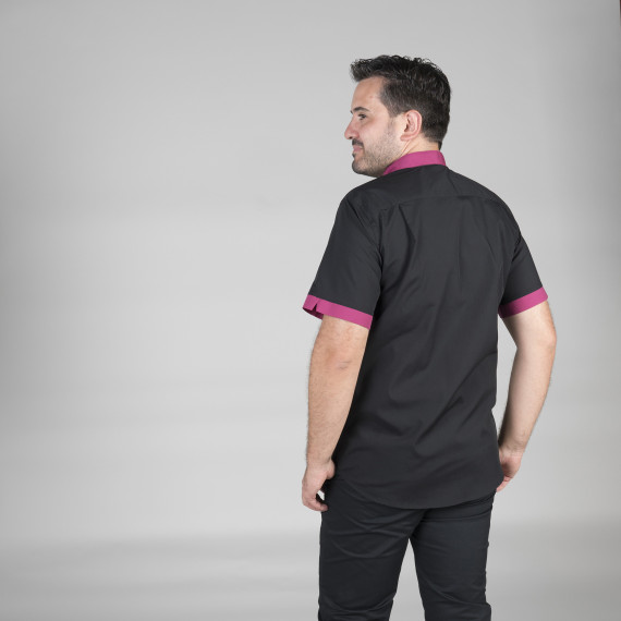 Camisa combinada masculina com Pescoço Combi de Mao Gary