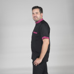 Camicia combinata da uomo con collo combinato di Mao Gary