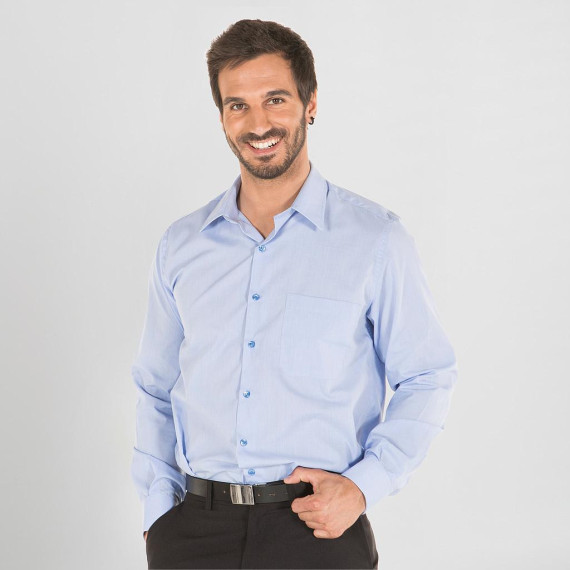 Chemise homme en manches longues fabriquées dans le fichier pour mettre fin à Gary's GRECO