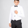 Long-sleeved French-style jacket without pockets with a shawl collar GARY'S