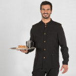 Garys Mannjacke mit Schließung der goldenen Pille Buttons