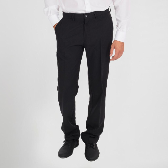 Chinese type trousers in microfiber for Gary's waiters without tweezers
