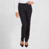 GARY'S microfiber mid-rise fitted women's trousers