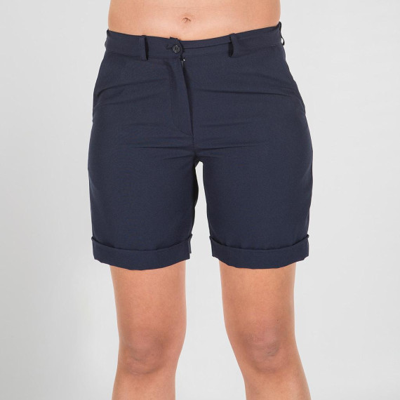 Pantalón corto de mujer semi ajustado confeccionado en sarga GARY'S