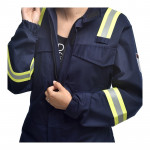 Navy multiprotection diver with reflective arapro