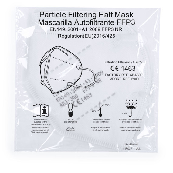 Masque jetable Auto FFP3 Makito Varex 6900