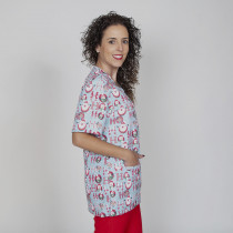 Unisex Bluse Weihnachten Santa Mikrofaser UNIFORME GARY's 600016