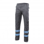 Multibolsillo Stretch Pants with Reflective Ribbons at Low Velilla Series 103014S