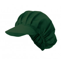 Forest green cooking cap with vivid to combine Velilla series P404004