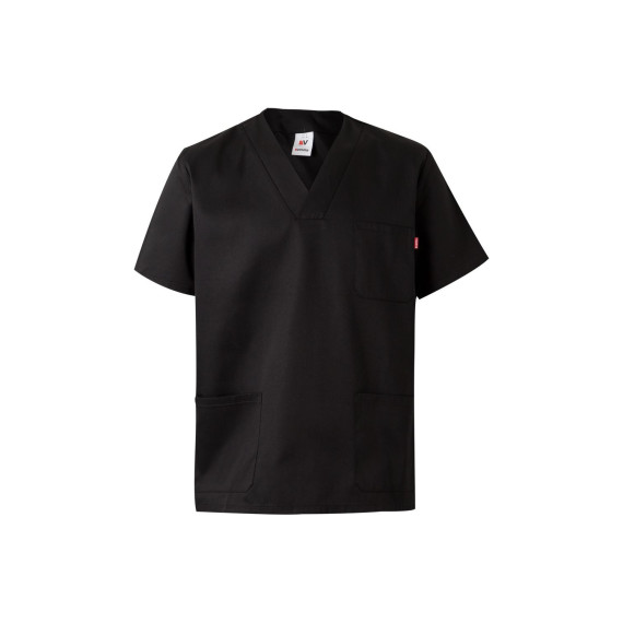 Chemise de nuit gris glace à manches courtes avec biais VELILLA Série B589