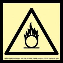 Class A Signal of Combustible Material 210 x 210 mm R SEKURECO FA0A448