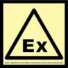 Class A extinction signal 210 x 210 mm Explosive Atmospheres FA0A450