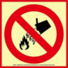 Class A Danger Sign Do Not Extinguish With Water SEKURECO FA0A451