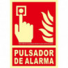 Signal d'extinction Bouton d'alarme en aluminium Classe A SEKURECO