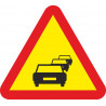 Metal Road Sign Congestion Side 700 mm