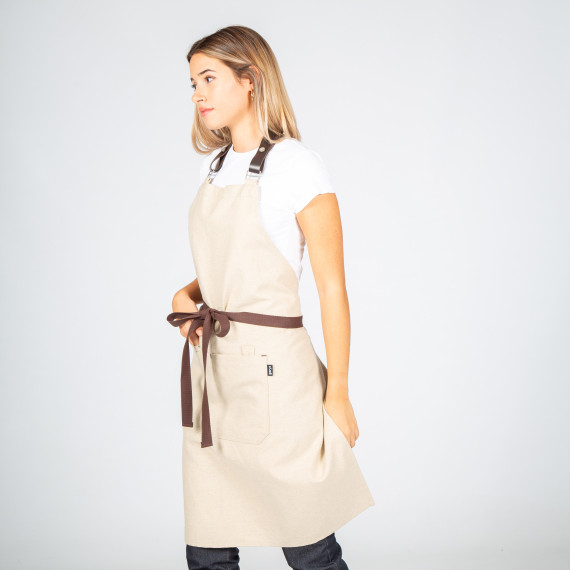 Apron with bib and neck strap 82X72 cm GARY'S UNIFORMS
