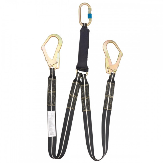 Absorbeur de retard de la flamme avec double ruban de fourche à double fourrure Résistant à la flamme IRUDEK FR 5