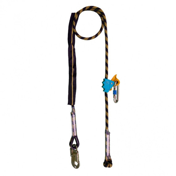 Semiestatic positioning ropes with locking mechanisms 12mm Iudek 237
