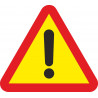 Metal Road Sign Other Dangers Side 700 mm