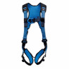Harness with anchor point and adjustable straps IRUDEK Wind Blue 1
