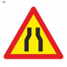 Señal Vial de Bolsa Estrechamiento de Calzada 700 x 700 mm