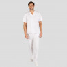 Unisex-Set mit V-Ausschnitt-Bluse und Hose mit Gummibund GARY'S Redline