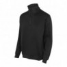Sweatshirt unissex com gola alta e meia zip para inverno VELILLA 105702