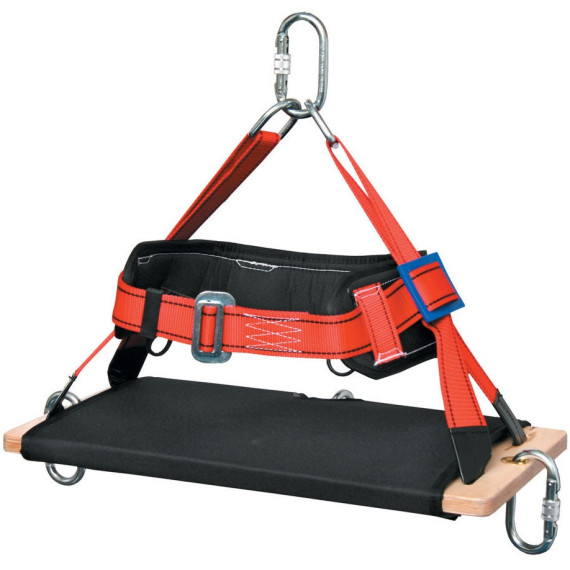 Rigid chair Suspension with textile insulation for vertical works (Ref. BA200)
