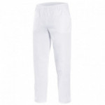 Pantalão de pijama com fitas 100% algodão 533005 branco VELILLA
