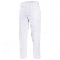 Pantalon de pyjama avec des liens 100% coton 533005 blanc VELILLA