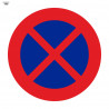 Bag Road Sign Stop and Parking Prohibited 700 x 700 mm