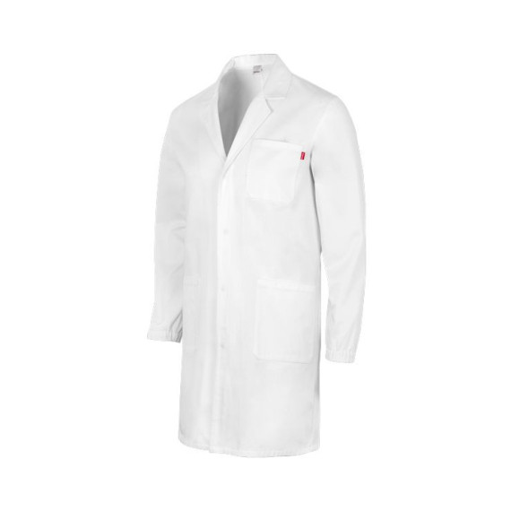 Bata para sanidad y servicios 100% algodón con automáticos 539005 VELILLA