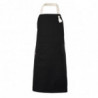 Bicolor bib apron for restaurants VELILLA 404210B