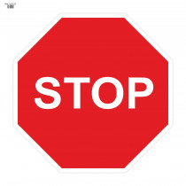 Signal de route STOP 700 x 700 mm