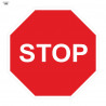 Señal Vial de Bolsa Stop 700 x 700 mm