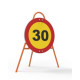 Metallic road sign Tripod for signals