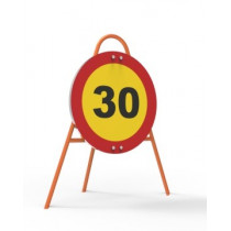 Metallic road sign Tripod for signals