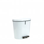 Cubo sanitario pedalbin oval 8L F24190 (4 Unds)