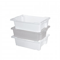 Boîte empilable, réglable 18 l 515x350x155 mm