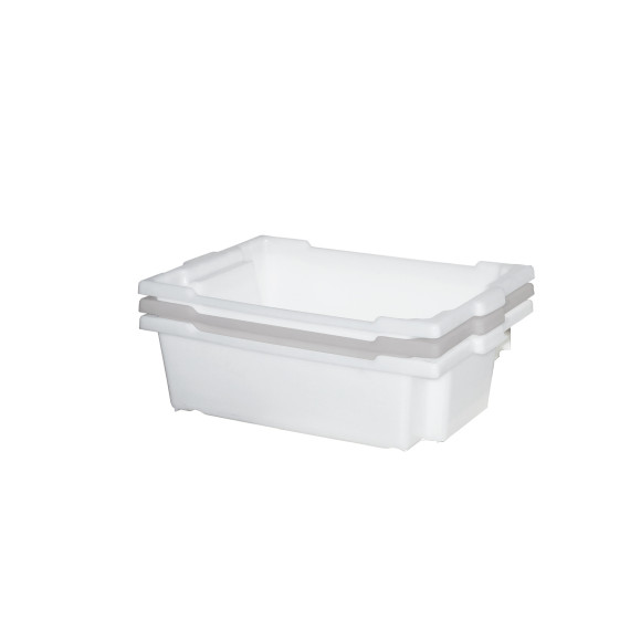 Stackable box, adjustable 18 L 515x350x155 mm