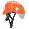 SAFETOP helmet with visor and Montana chinstrap